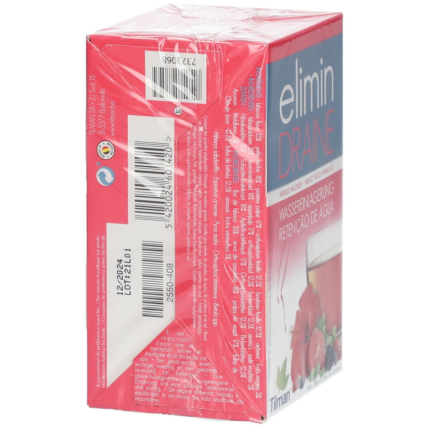 Tilman® Elimin Draine Tea Red Fruits