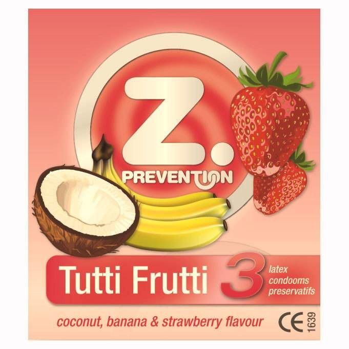 Z. Prevention Tutti Frutti Condoms