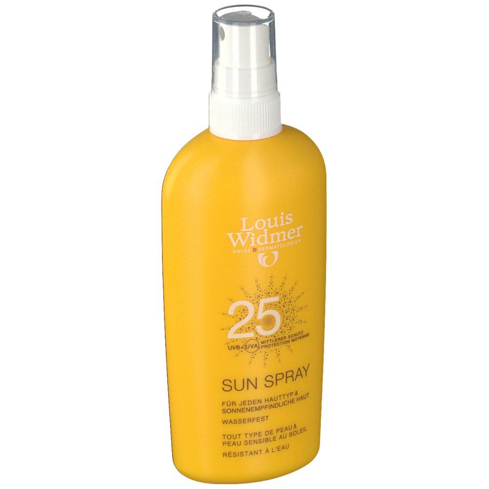 Louis Widmer Sun Spray SPF25+ Senza Profumo