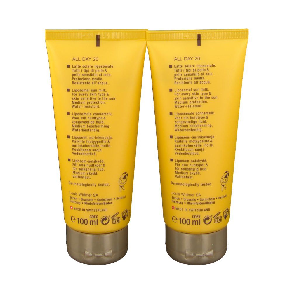 Louis Widmer Sun All day 20+ Duopack Light perfumed