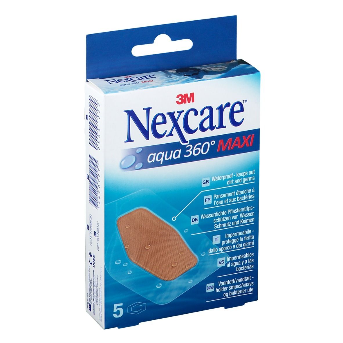 3M Nexcare™ Aqua 360° Maxi 59 mm x 88 mm