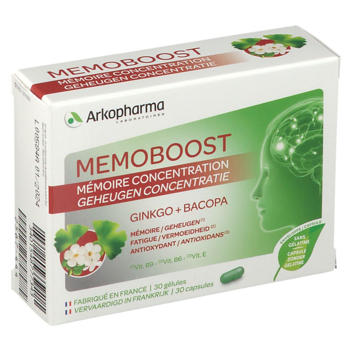 Memoboost Ginkgo Bacopa