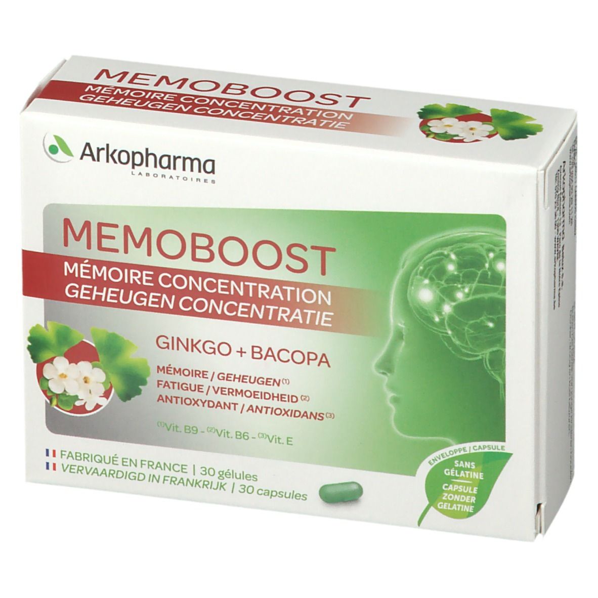 Memoboost Ginkgo Bacopa