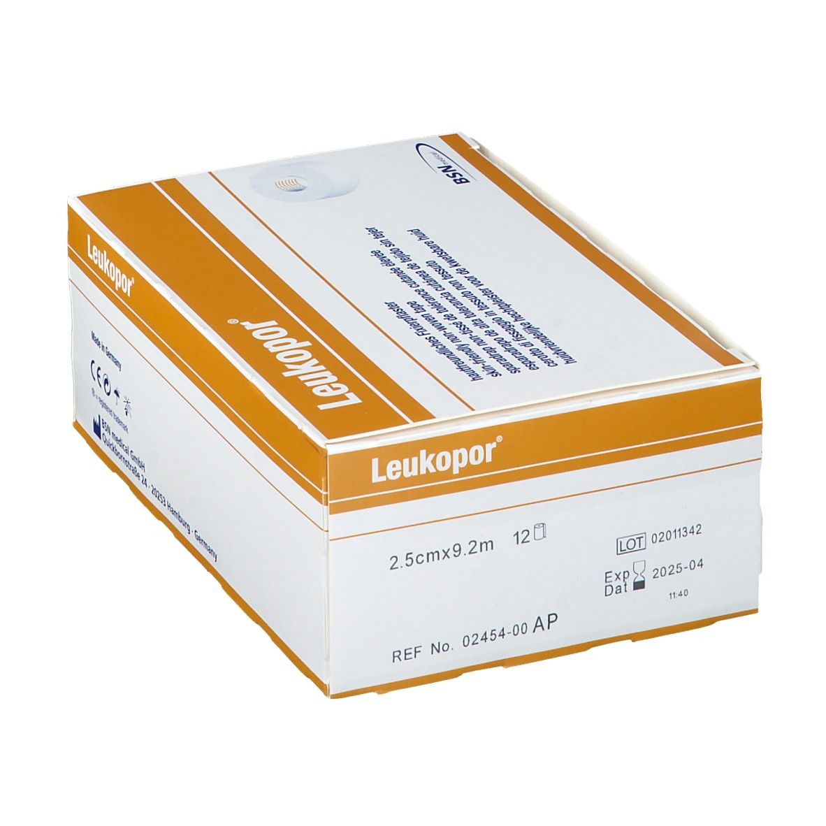 Leukopor Einzelbox Mit Spender – 9,2 M X 2,5 Cm,  Produktbild-Vorschau 2