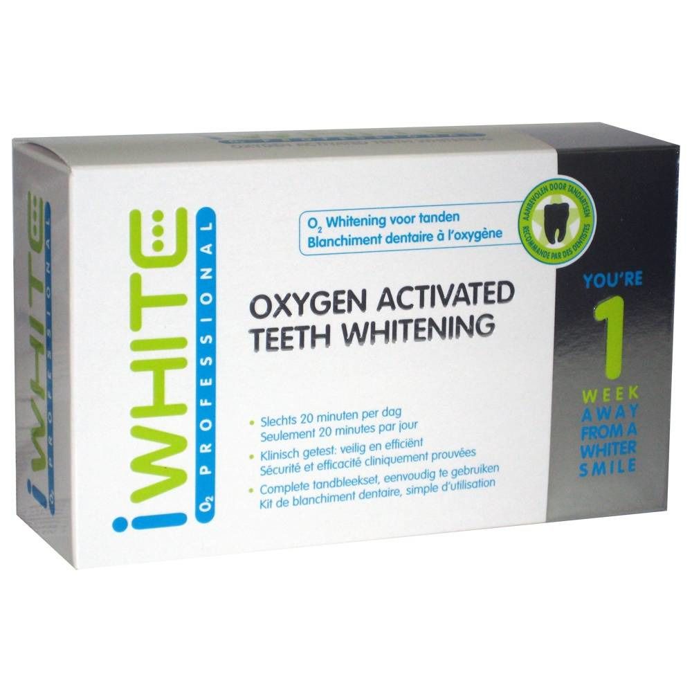 iWhite O2 Professional Mondstuk + Schuimstrips