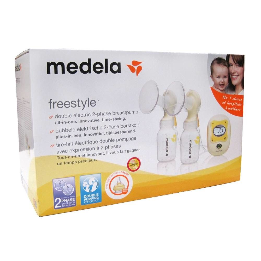 medela freestyle dubbele elektrische Borstkolf