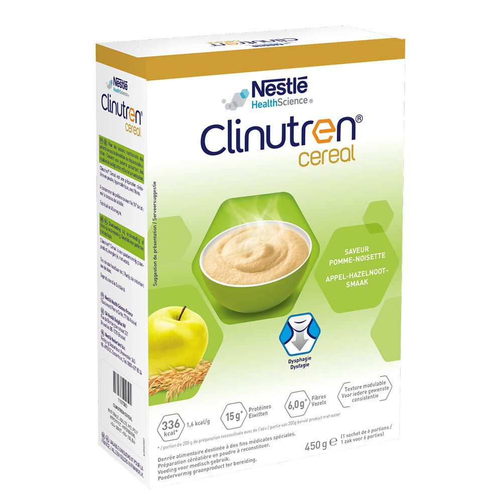 Clinutren Cereal Apple-Hazelnut