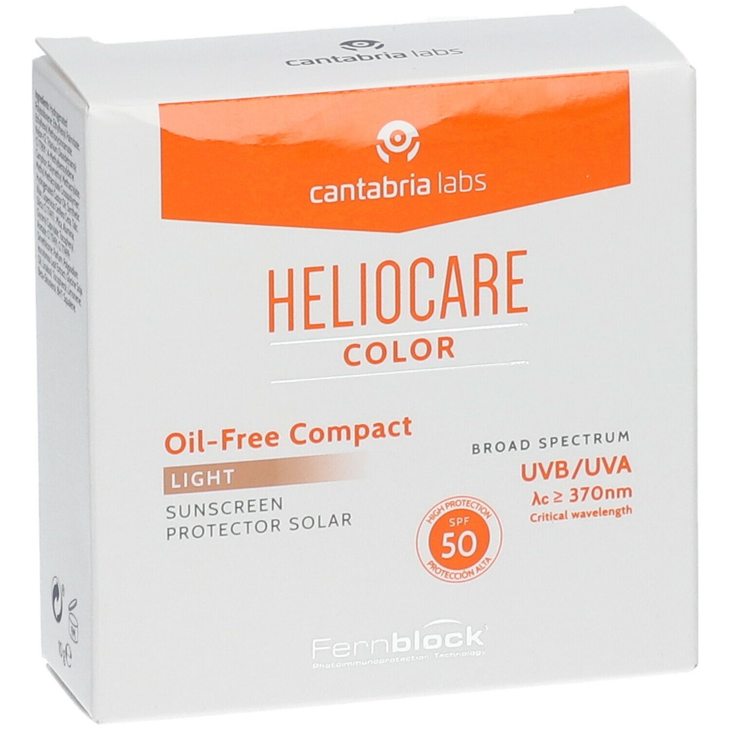 Heliocare Compact Oil-Free SPF50 Light