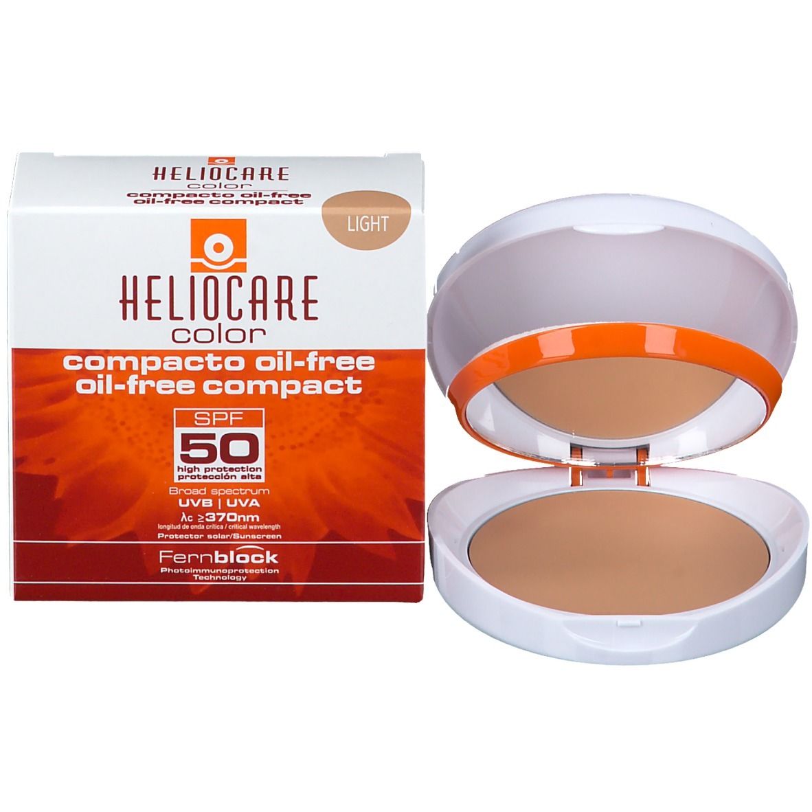 Heliocare Compact Oil-Free SPF50 Light
