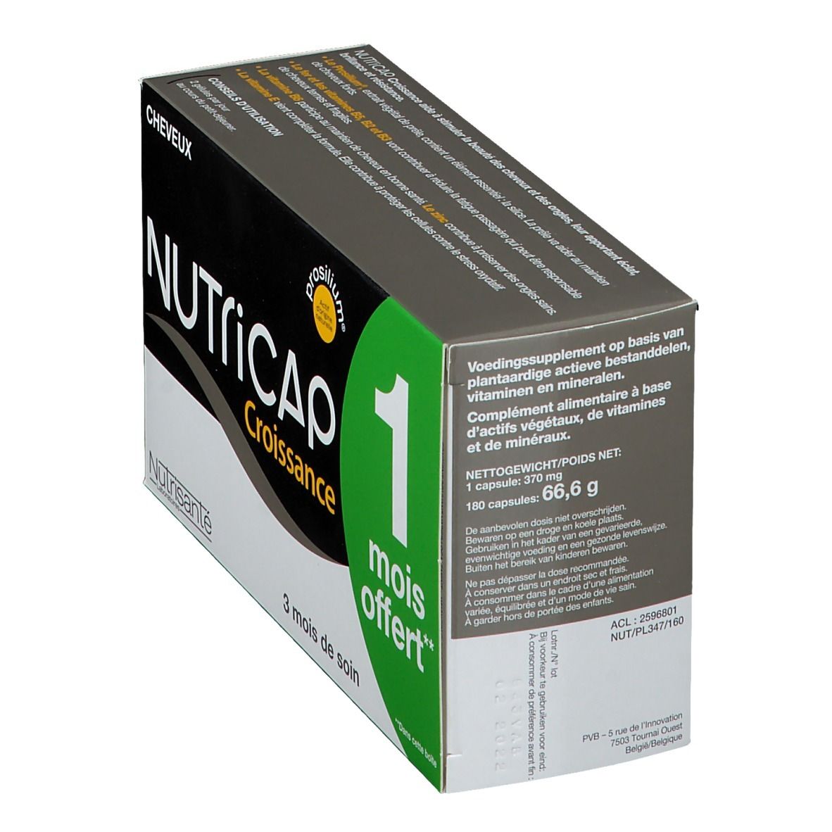 Nutrisanté Nutricap Hair Loss 3 Months