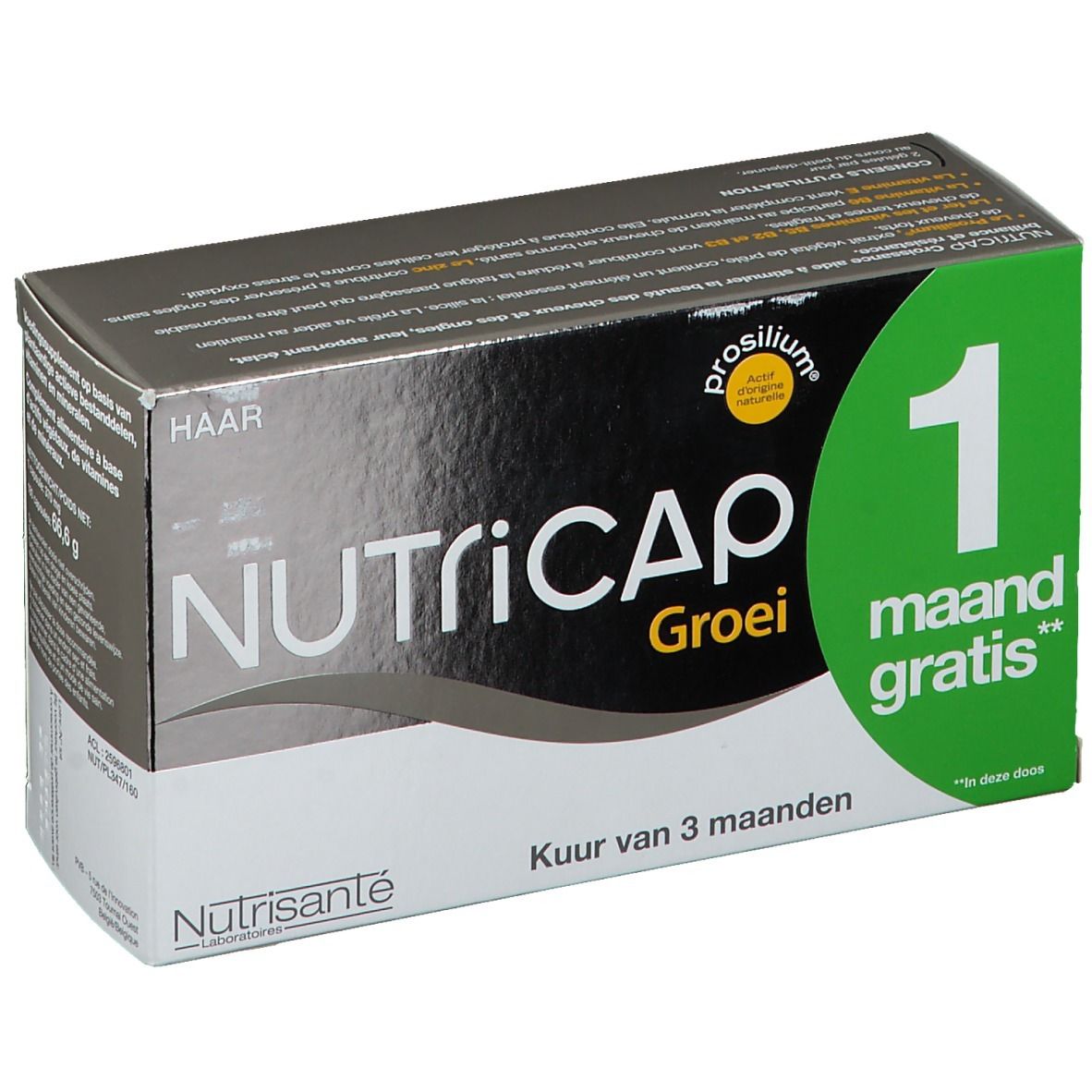 Nutrisanté Nutricap Hair Loss 3 Months