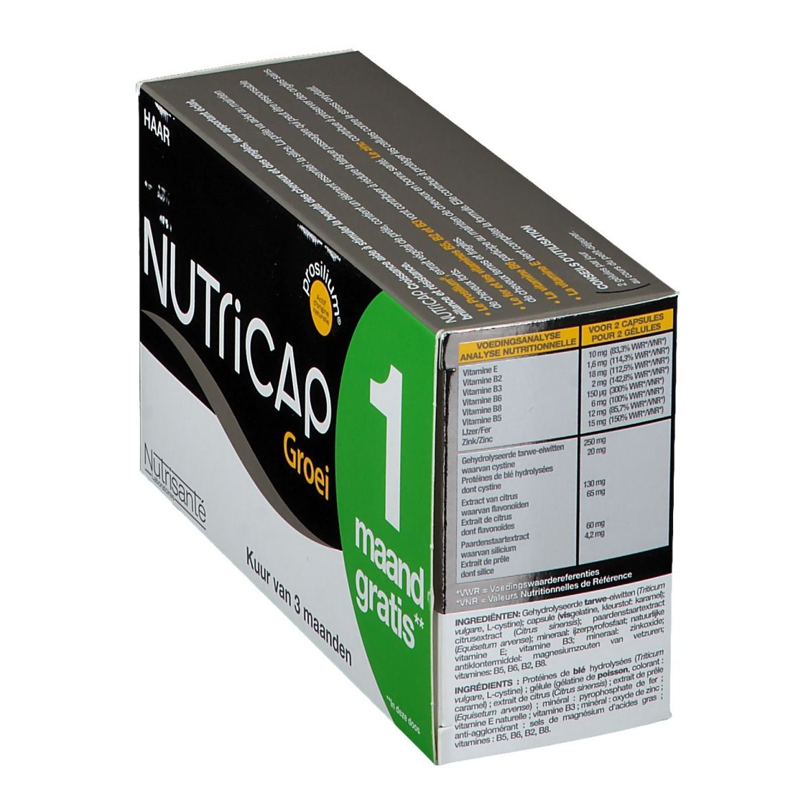 Nutrisanté Nutricap Hair Loss 3 Months
