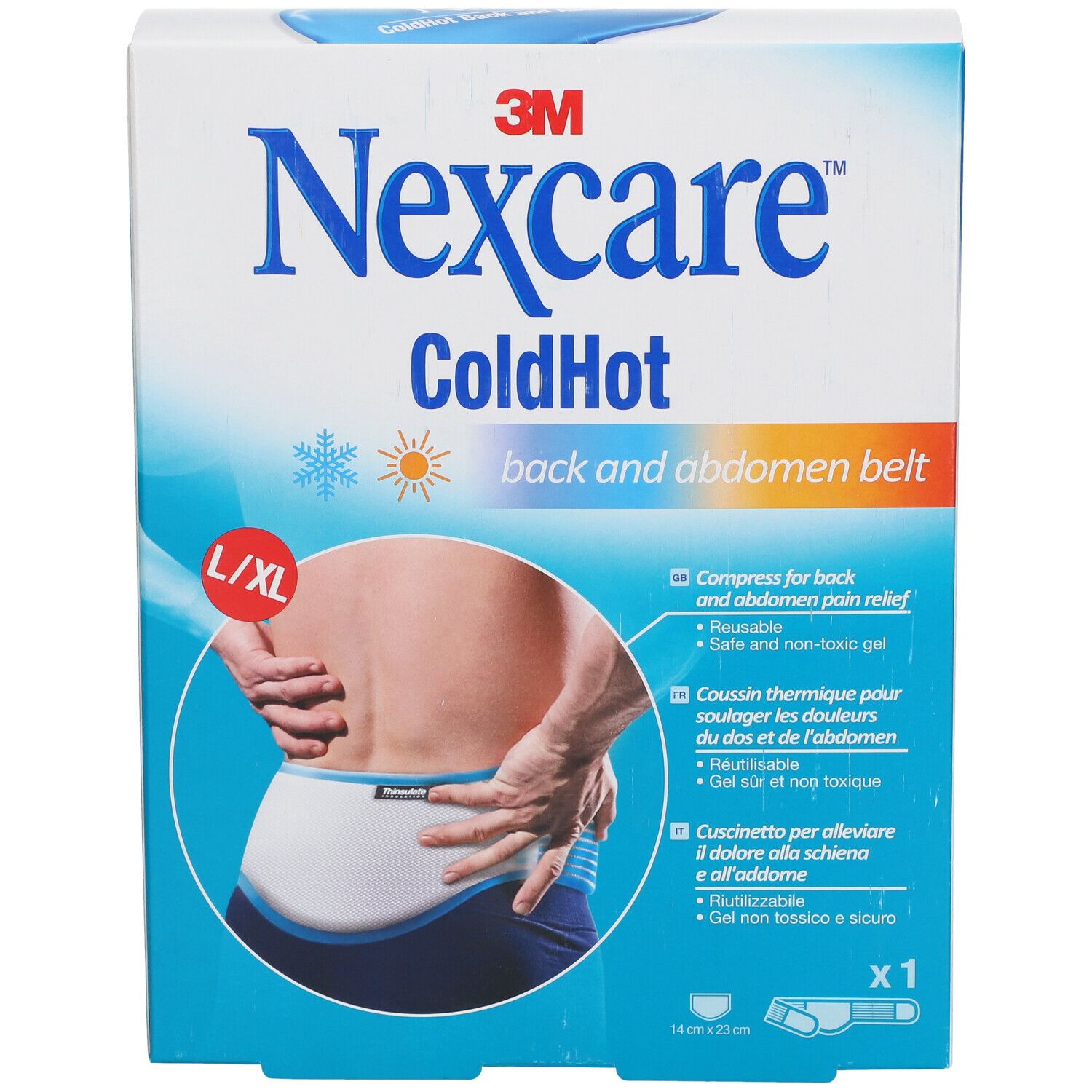 3M™ Nexcare™ ColdHot™ 1 Cuscinetto in Gel S/M