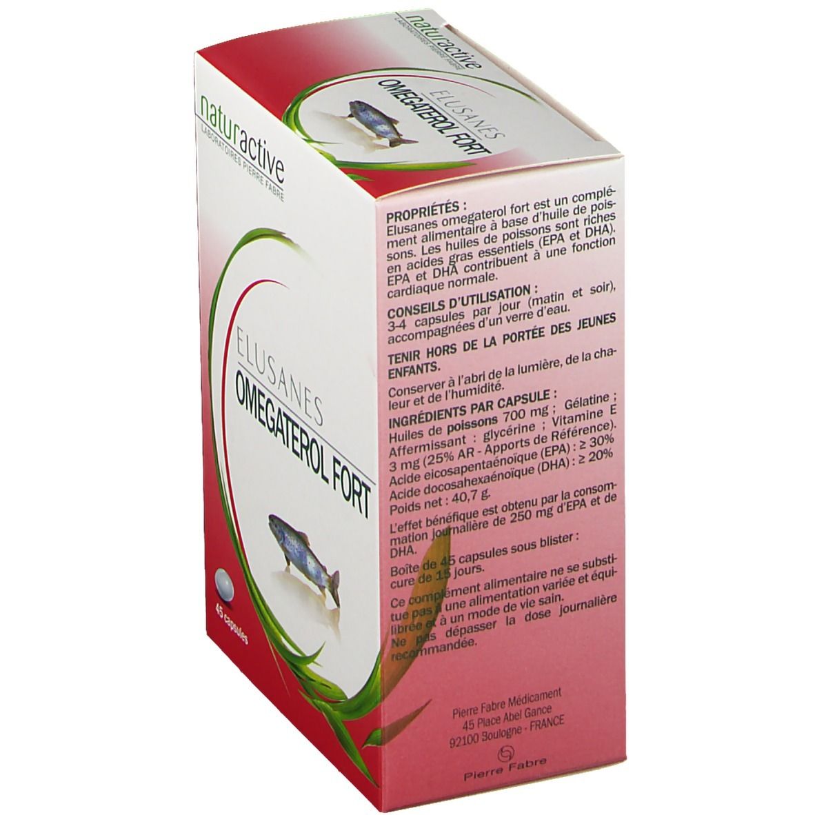 Elusanes Omegaterol Fort