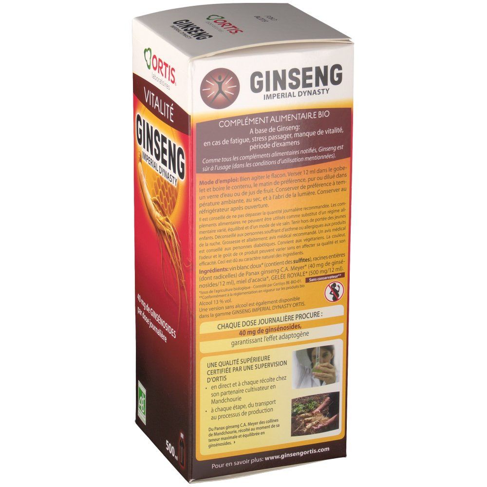 Ortis Ginseng Dynasty Imperial