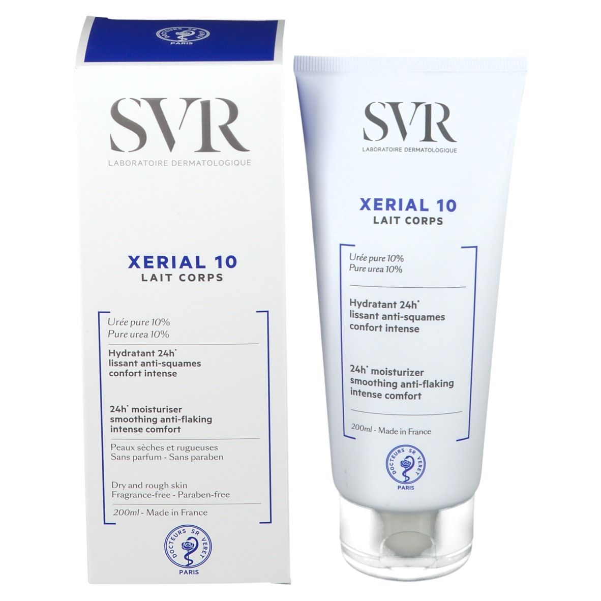 SVR Xerial 10 Lait Corps 200 ml