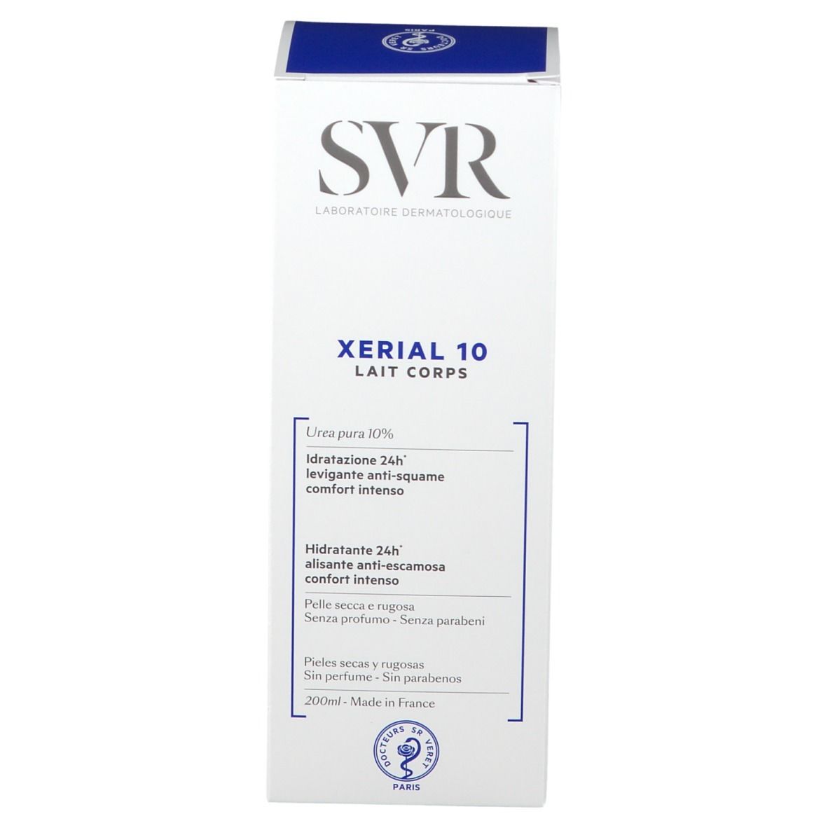 SVR Xerial 10 Lait Corps 200 ml
