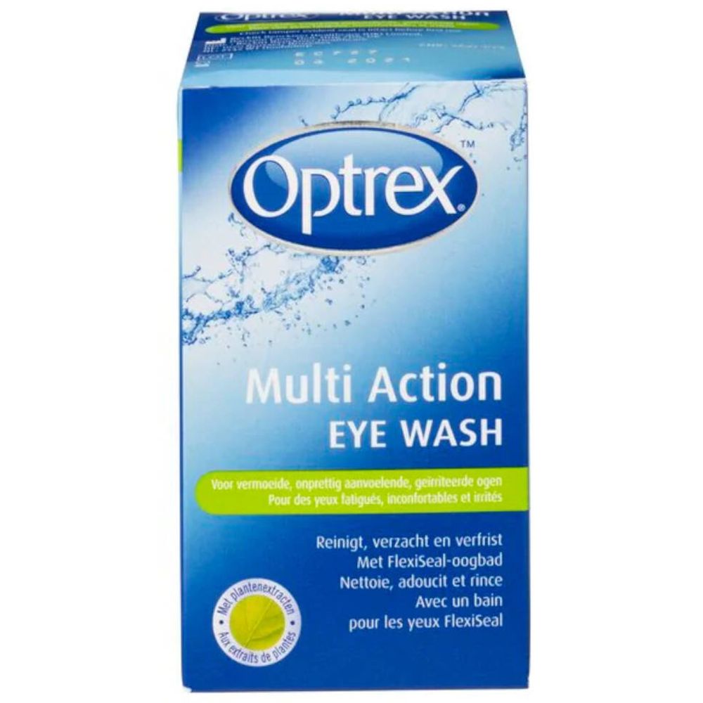 Optrex Multi Azione Bagno oculare per occhi stanchi, arrossati e irritati