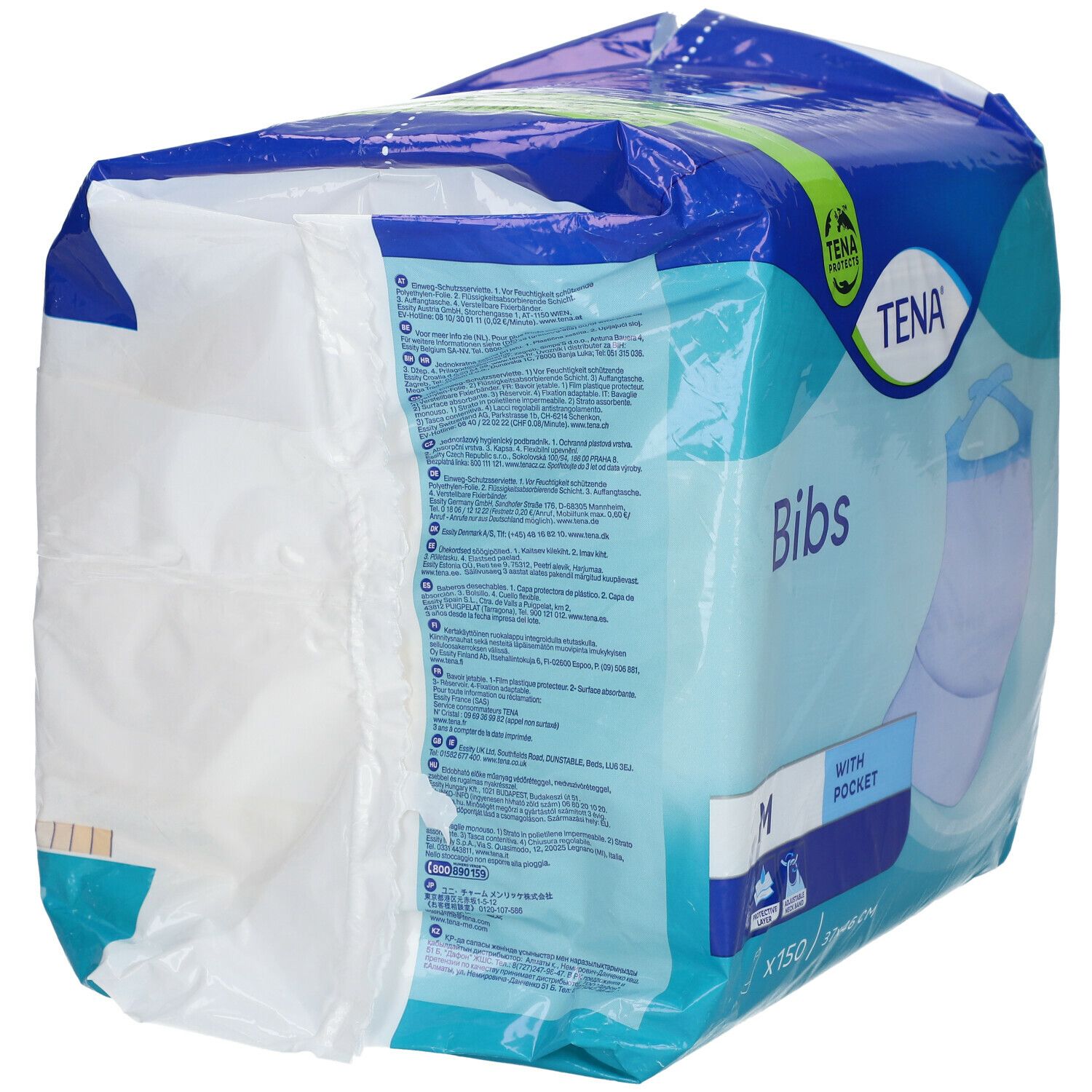 Tena BIB Medium Servette Disposable 37x48cm