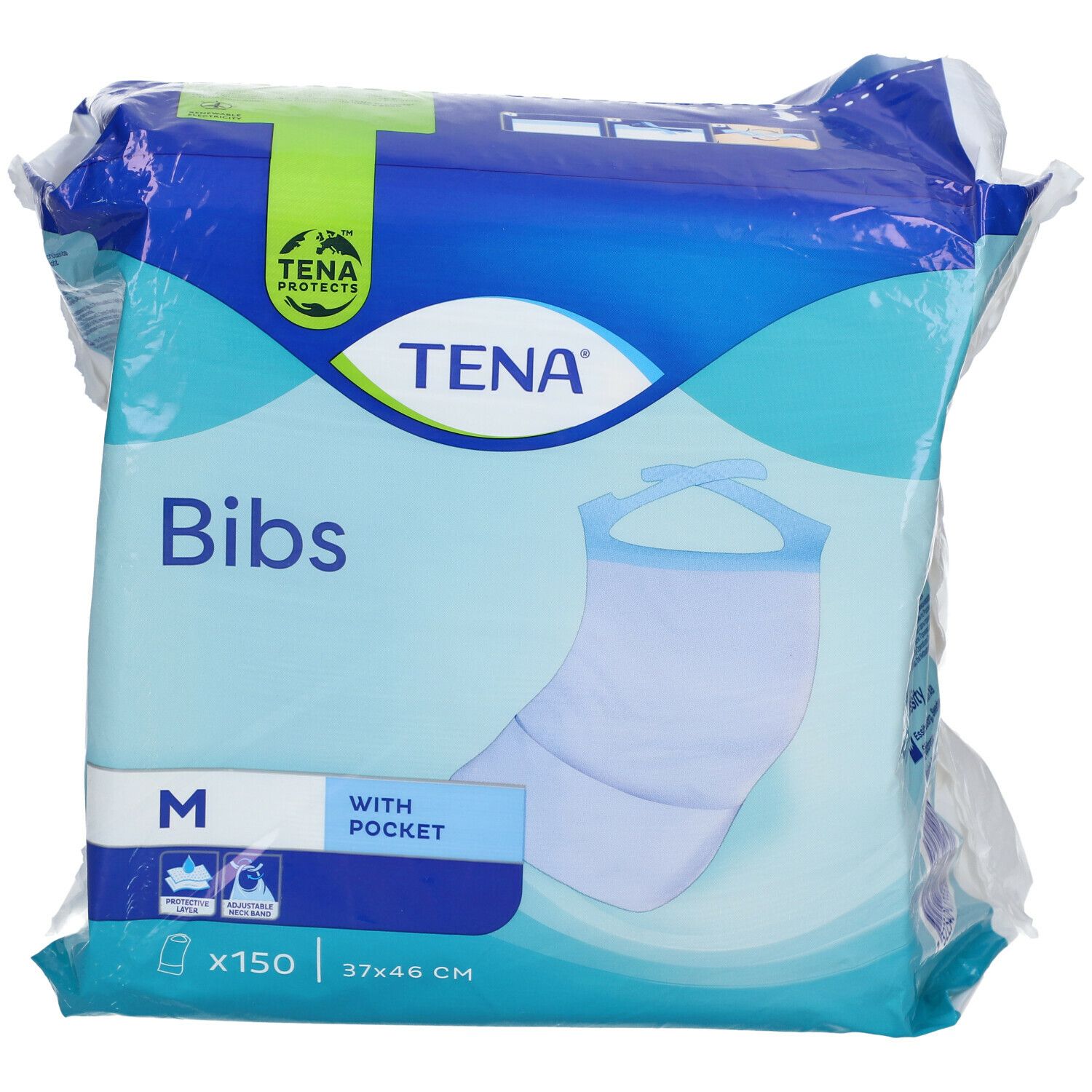 Tena BIB Medium Servette Disposable 37x48cm