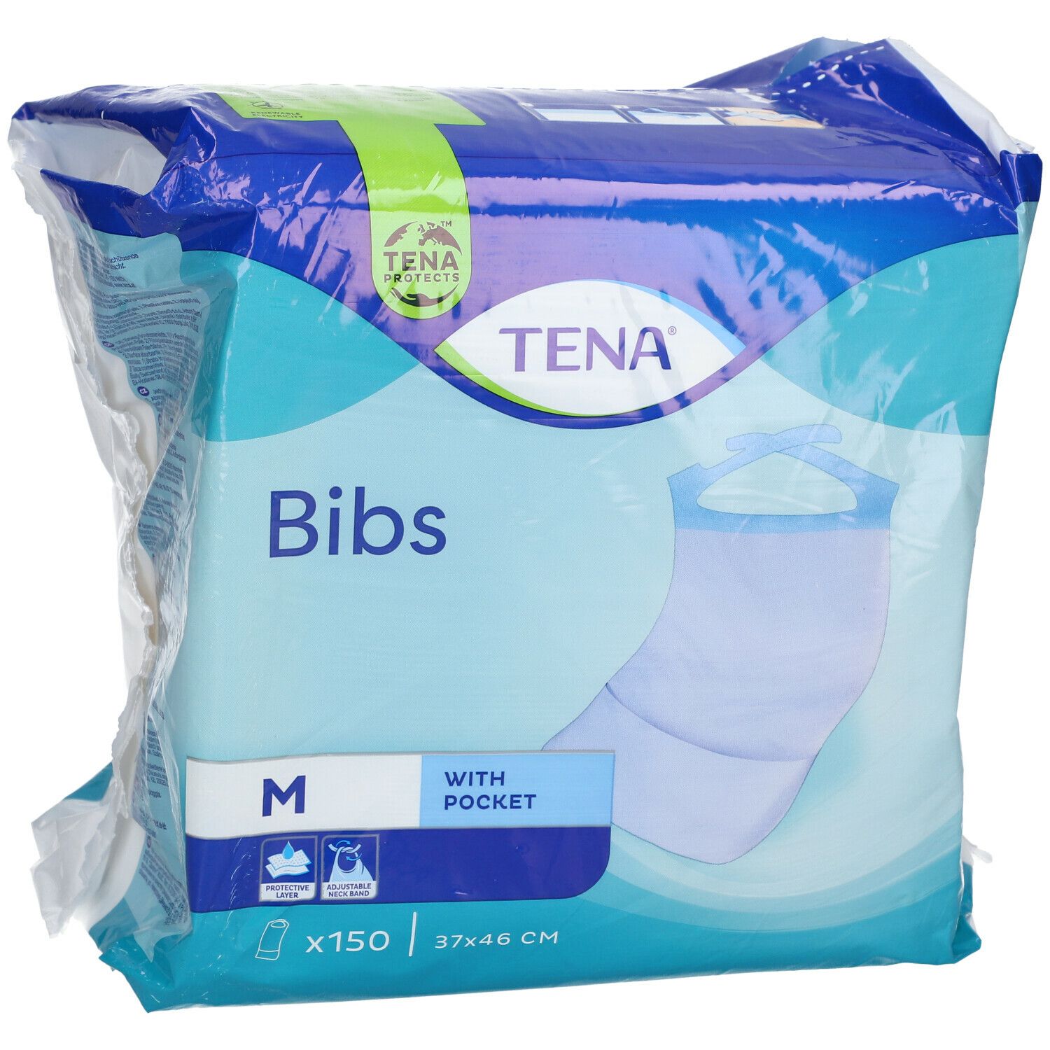Tena BIB Medium Servette Disposable 37x48cm