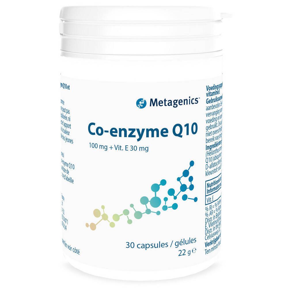 Coenzyme Q10 100Mg + Vitamine E