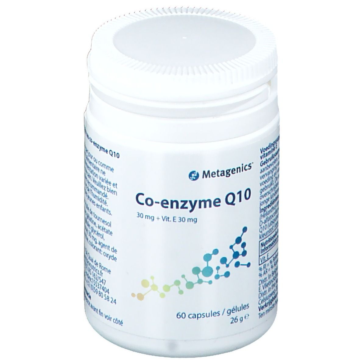 Coenzyme Q10 + Vitamine E 30mg