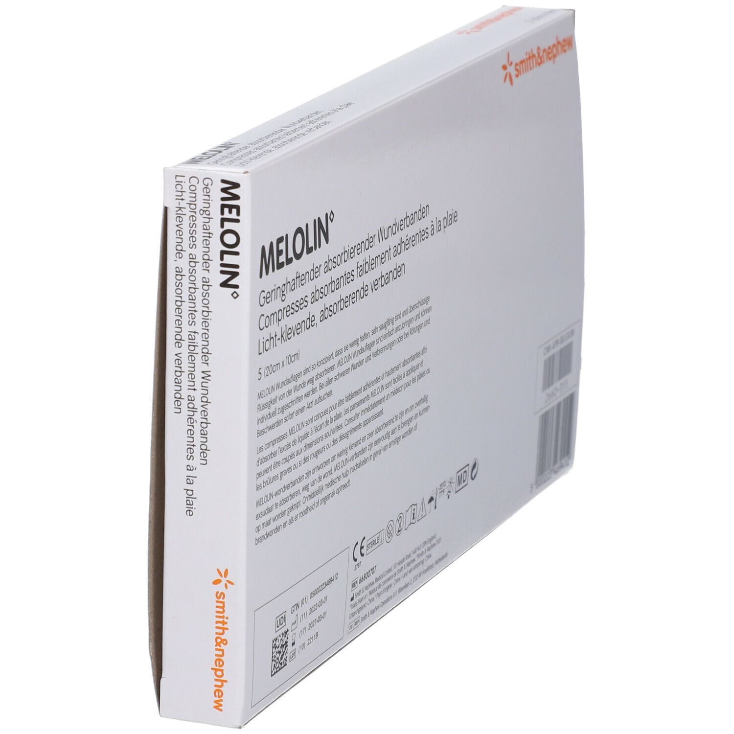 Melolin Sterile Compres 10 x 20cm 66800707