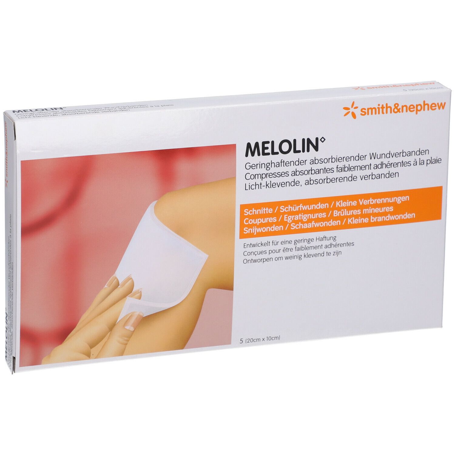 Melolin Sterile Compres 10 x 20cm 66800707