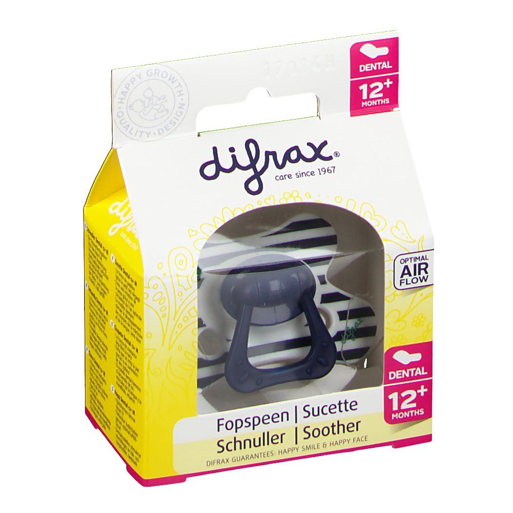 Difrax Teat Dental Boy +12M