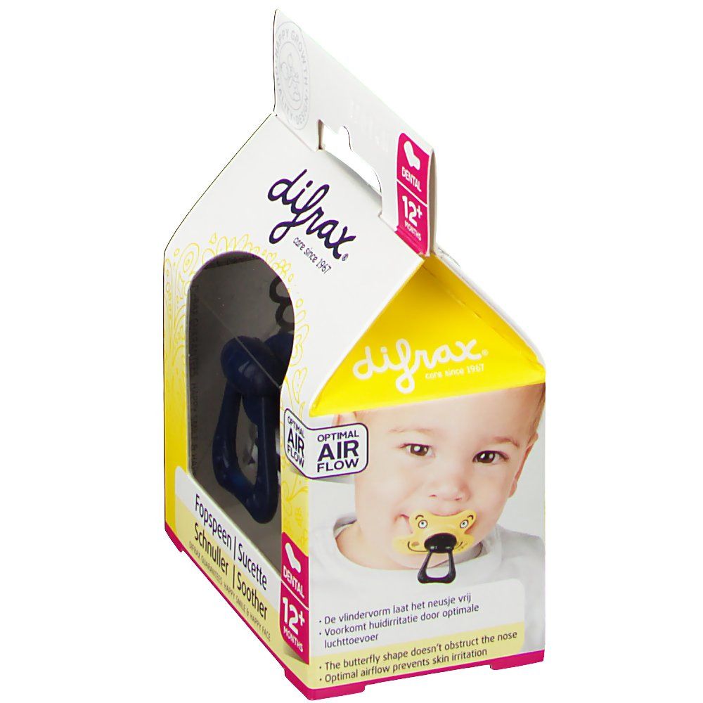 Difrax Teat Dental Boy +12M