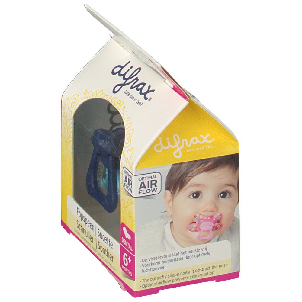 Difrax Teat Dental Boy +6M