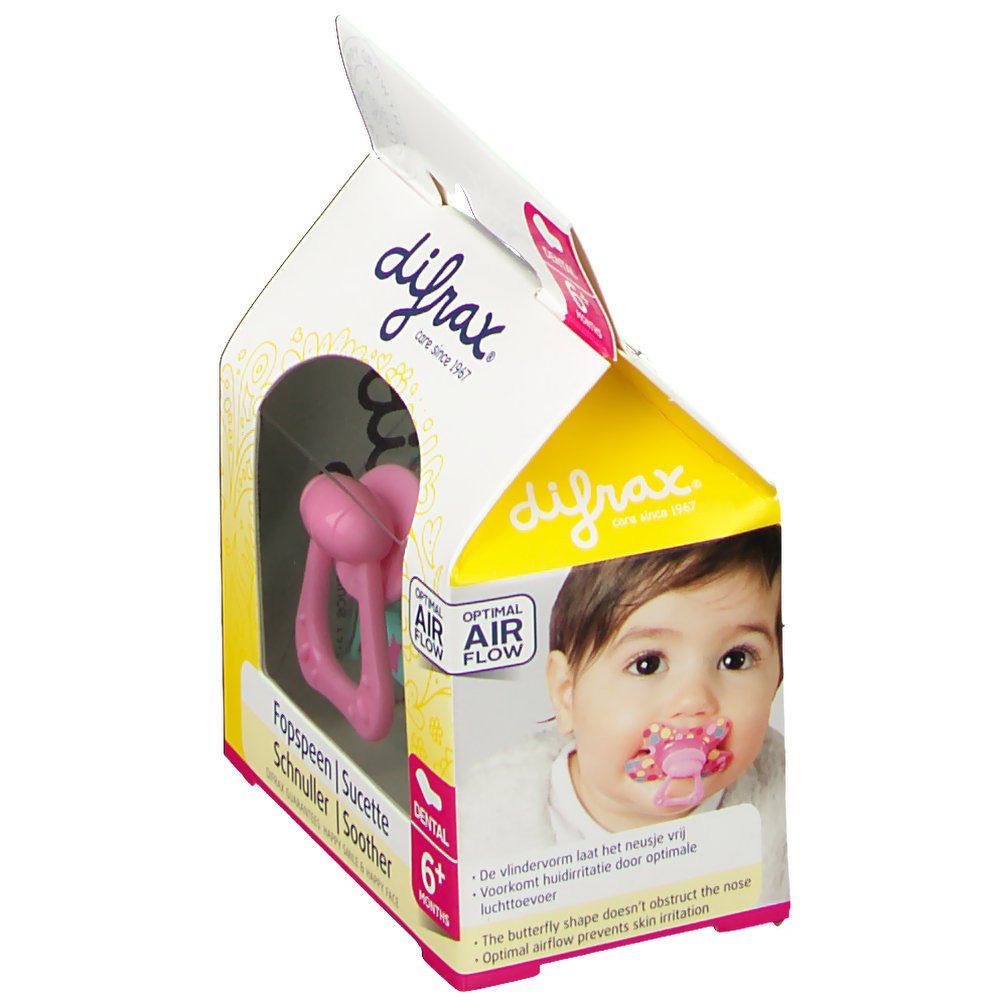 Difrax Teat Dental Girl +6M