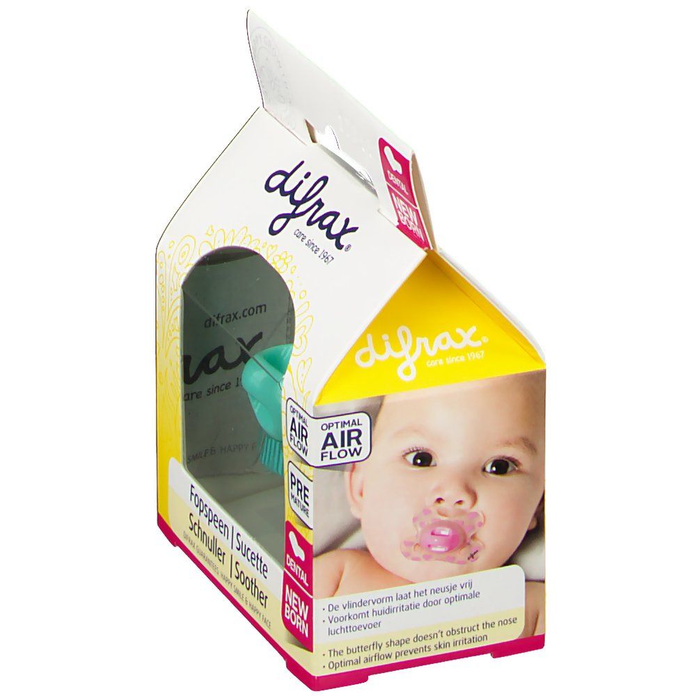 Difrax Teat Dental Boy -2m/+2m