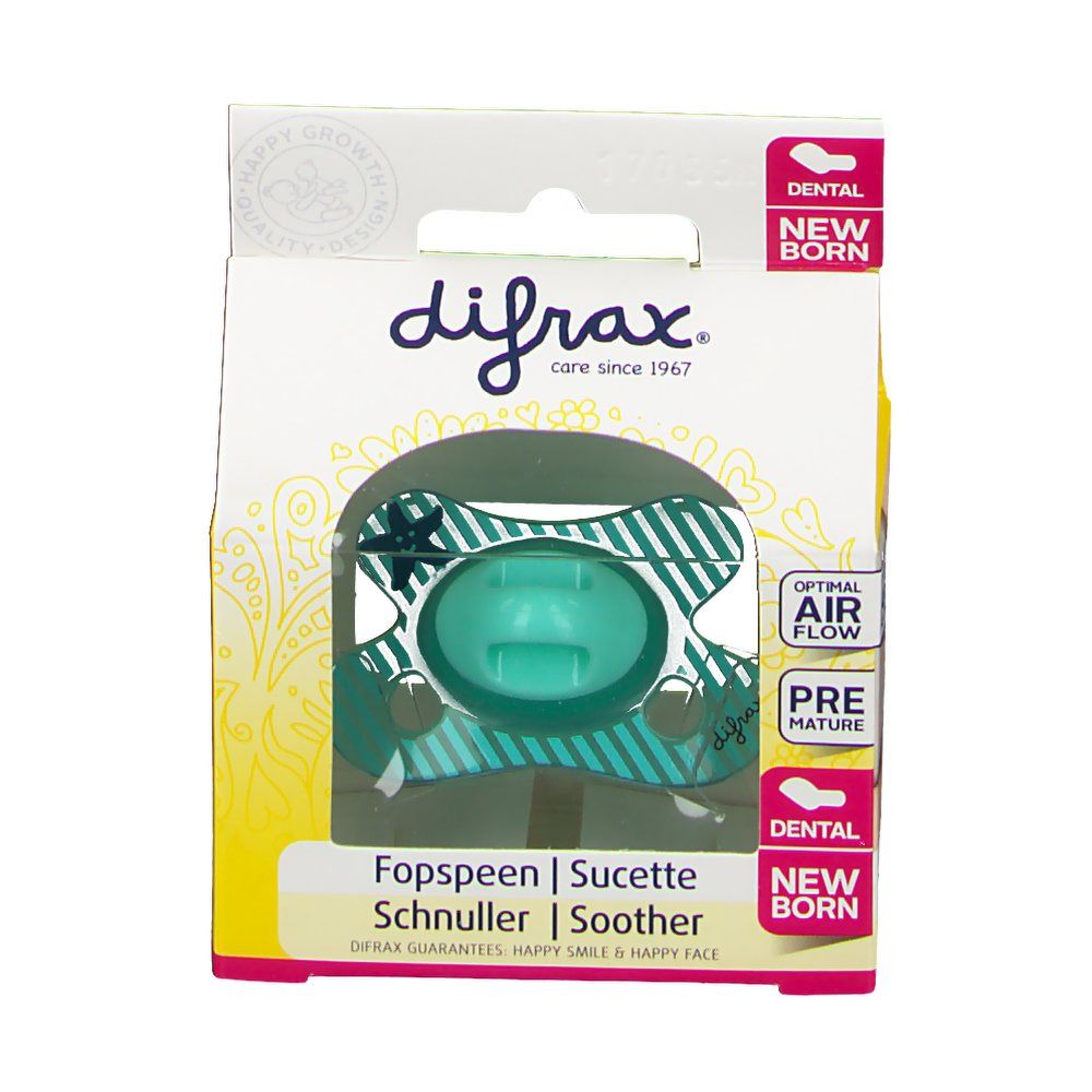 Difrax Teat Dental Boy -2m/+2m