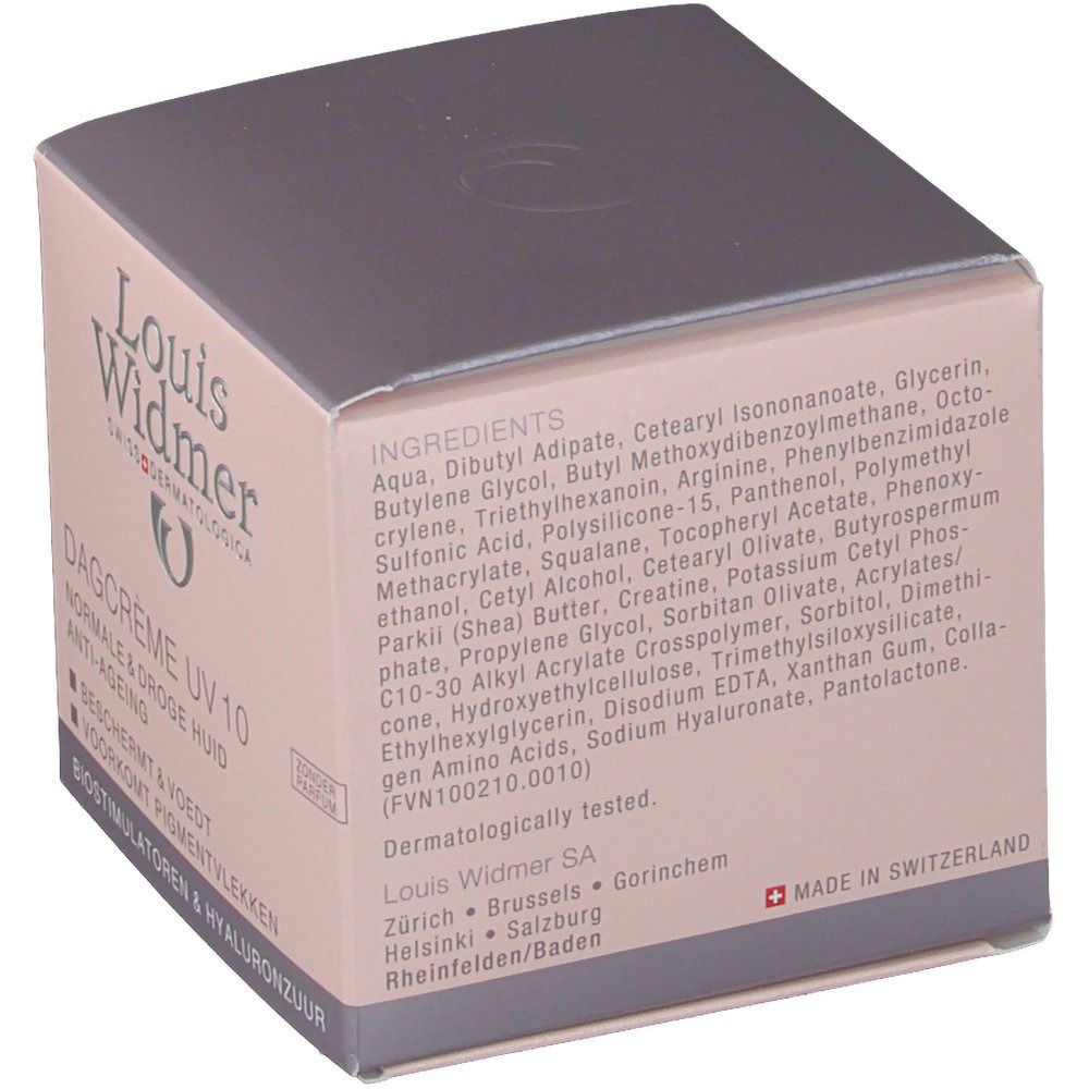 Louis Widmer Crema Giorno UV 10
