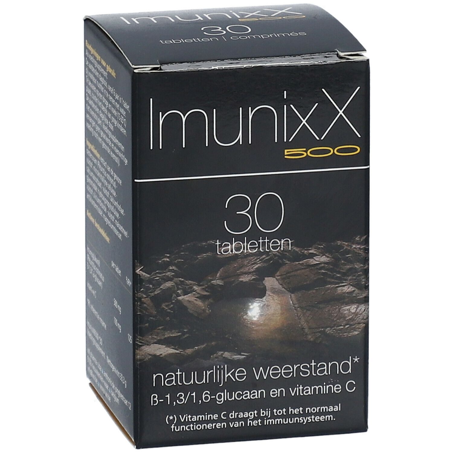 Scatola nera Imunixx 500, 30 compresse. Ingredienti e informazioni.