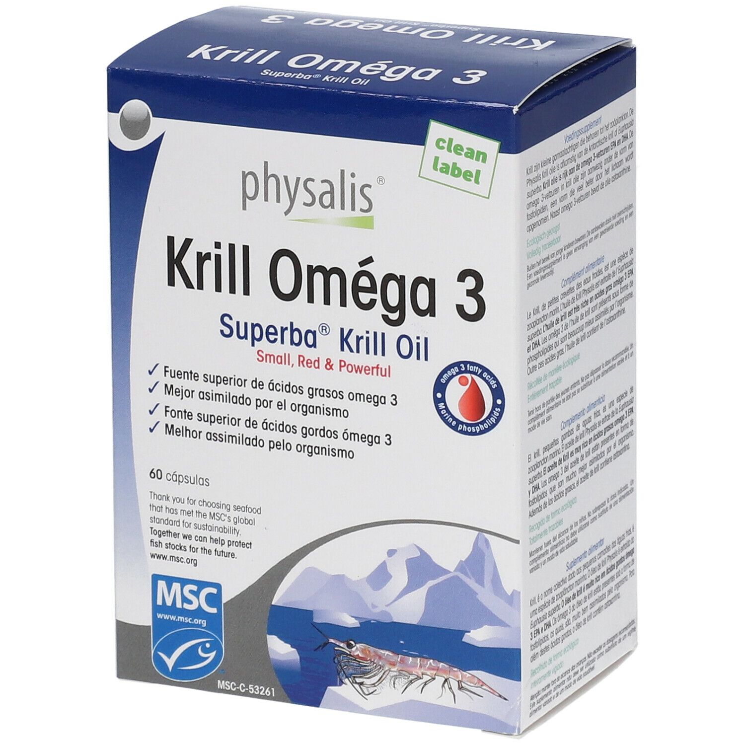 Physalis® Krill Omega 3