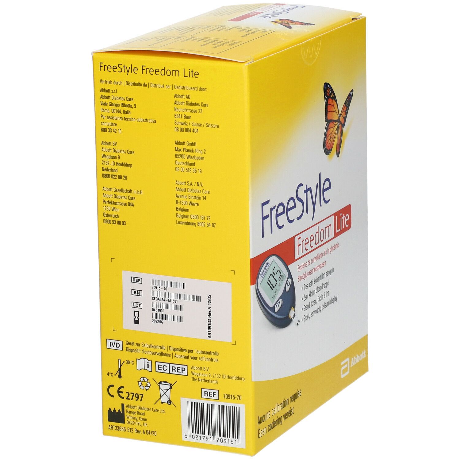 FreeStyle Freedom Lite Sensor Start Kit