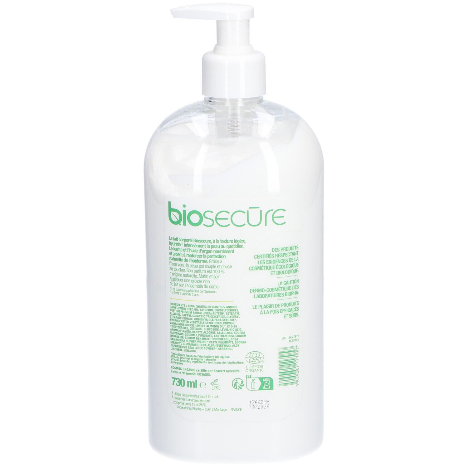 Bio Secure Body Milk