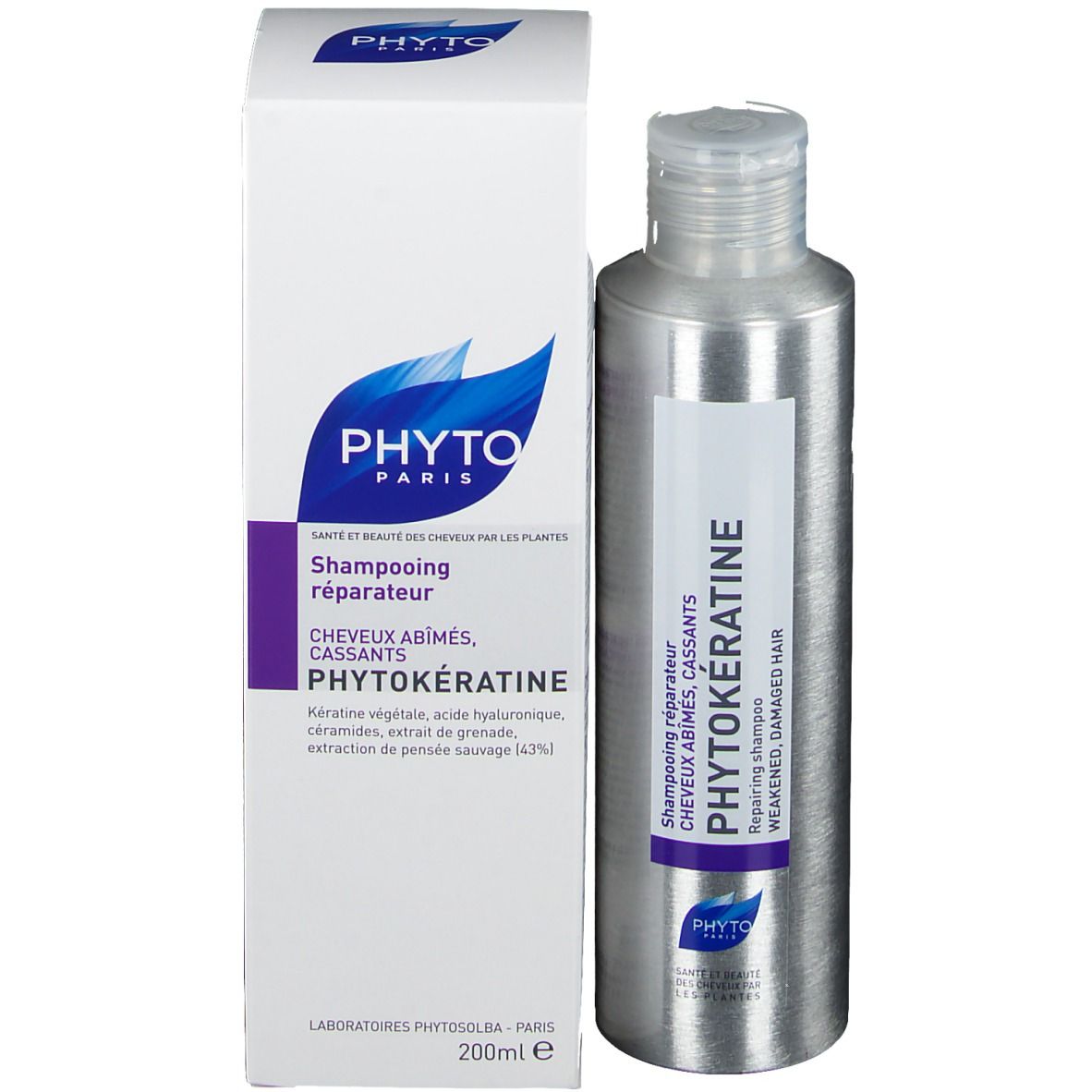 Phyto Phytokeratine Shampoo Riparatore Capelli Ronivati Che Si Spezzano