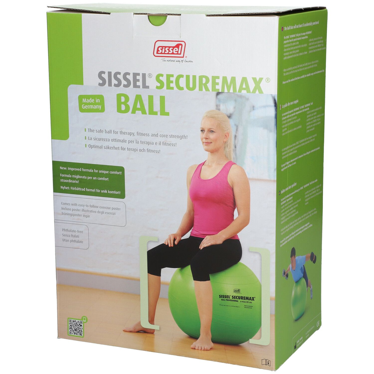 SISSEL® Securemax Palla Fitness 65 cm