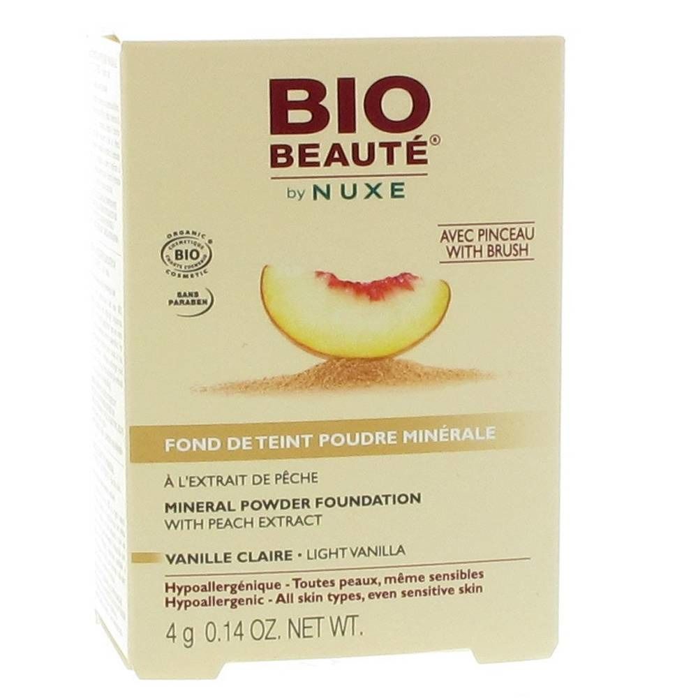 Bio Beauté by Nuxe Mineral Powder Foundation Light Vanilla 4g+Pencil