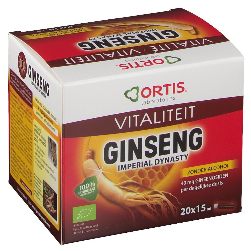 Ortis Ginseng Imperial Dynasty Bio Without Alcohol