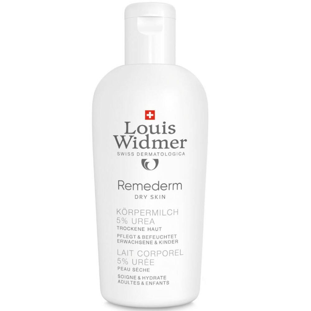 Louis Widmer Remederm Body Milk 5% Urea Leggermente Profumata