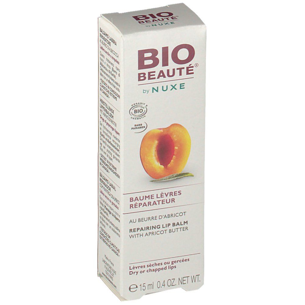 Bio Beauté By Nuxe Repairing Lip Balm With Apricot Butter