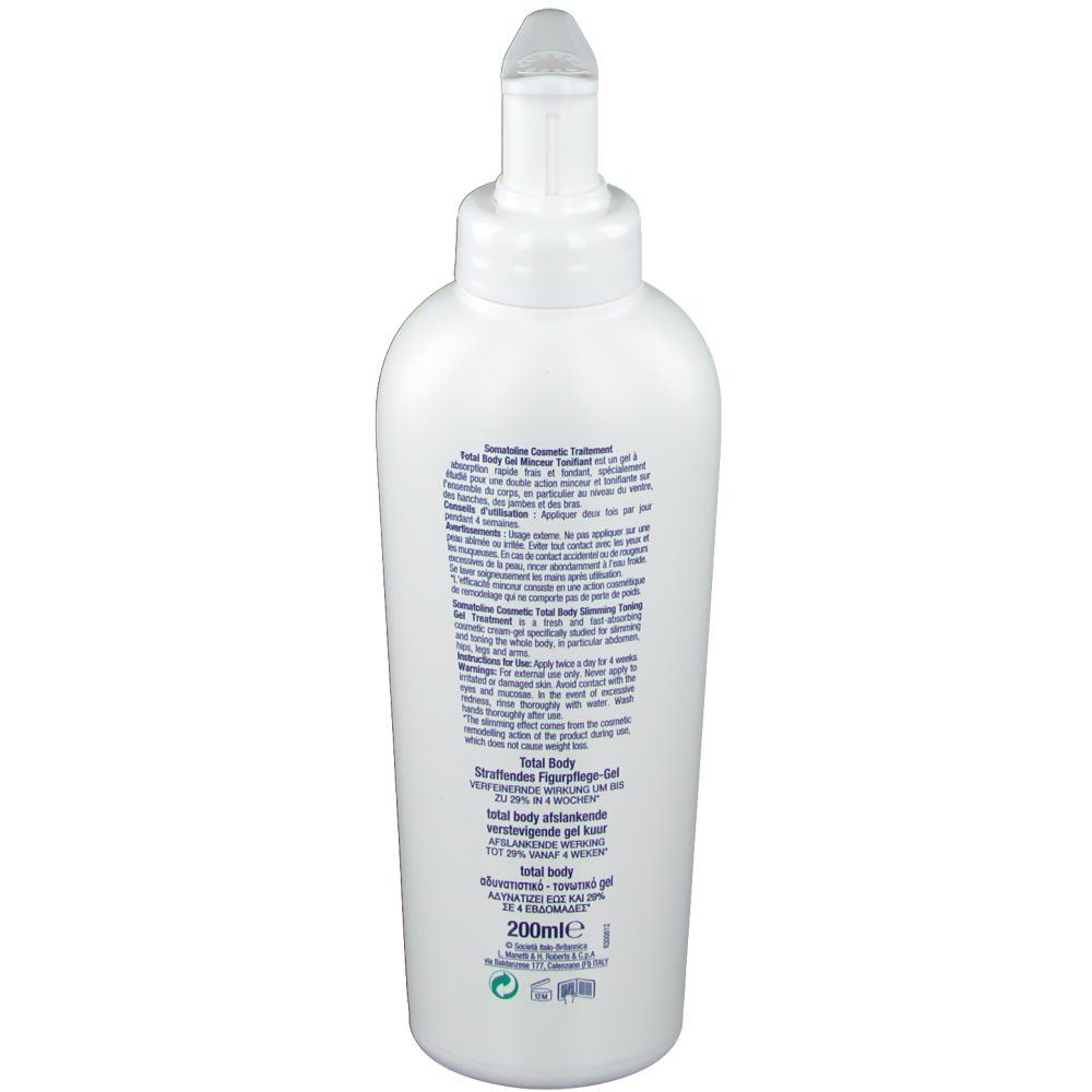 Somatoline Cosmetic Total Body Gel Snellente