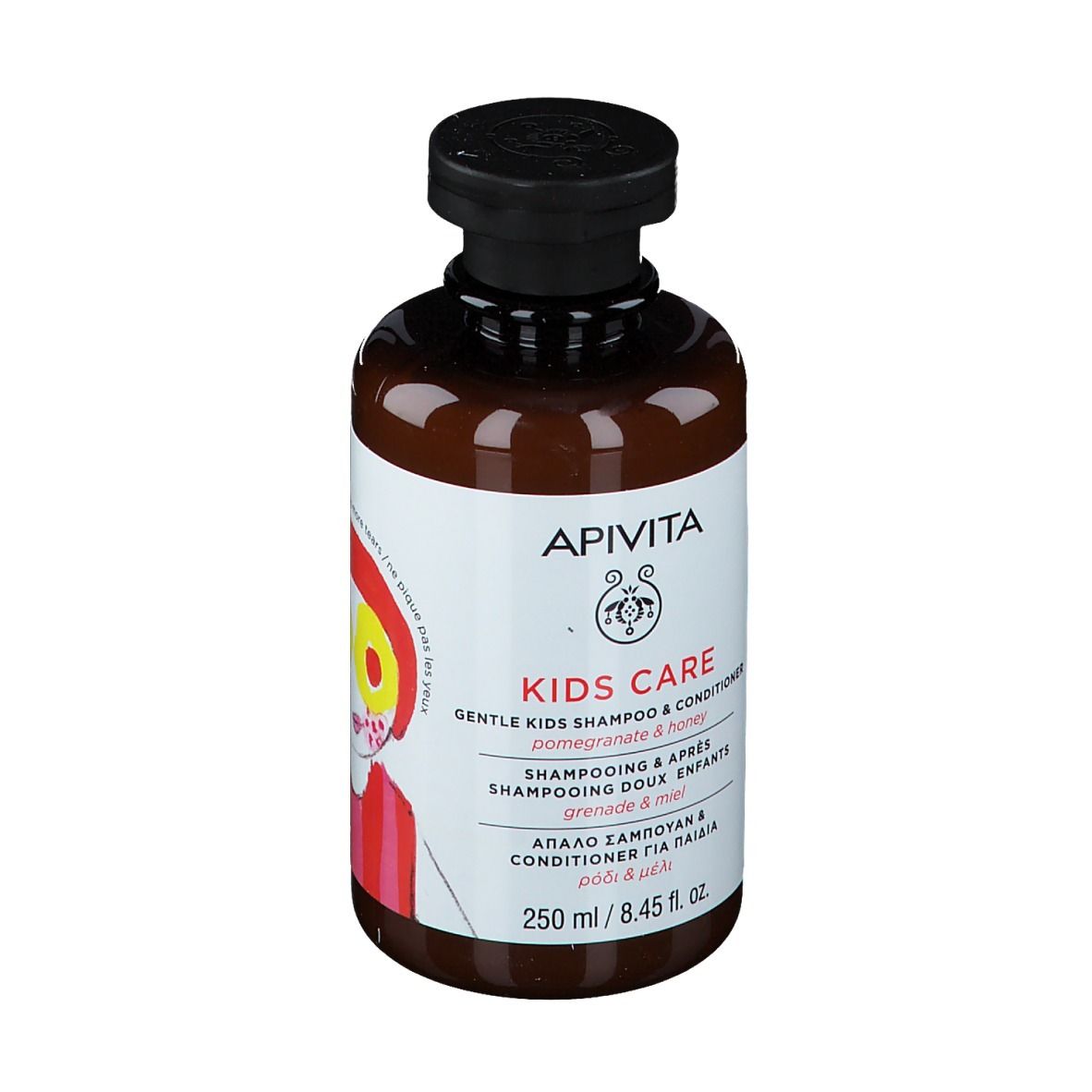 Apivita Kids Shampoo & Conditioner With Honey & Pomegranate