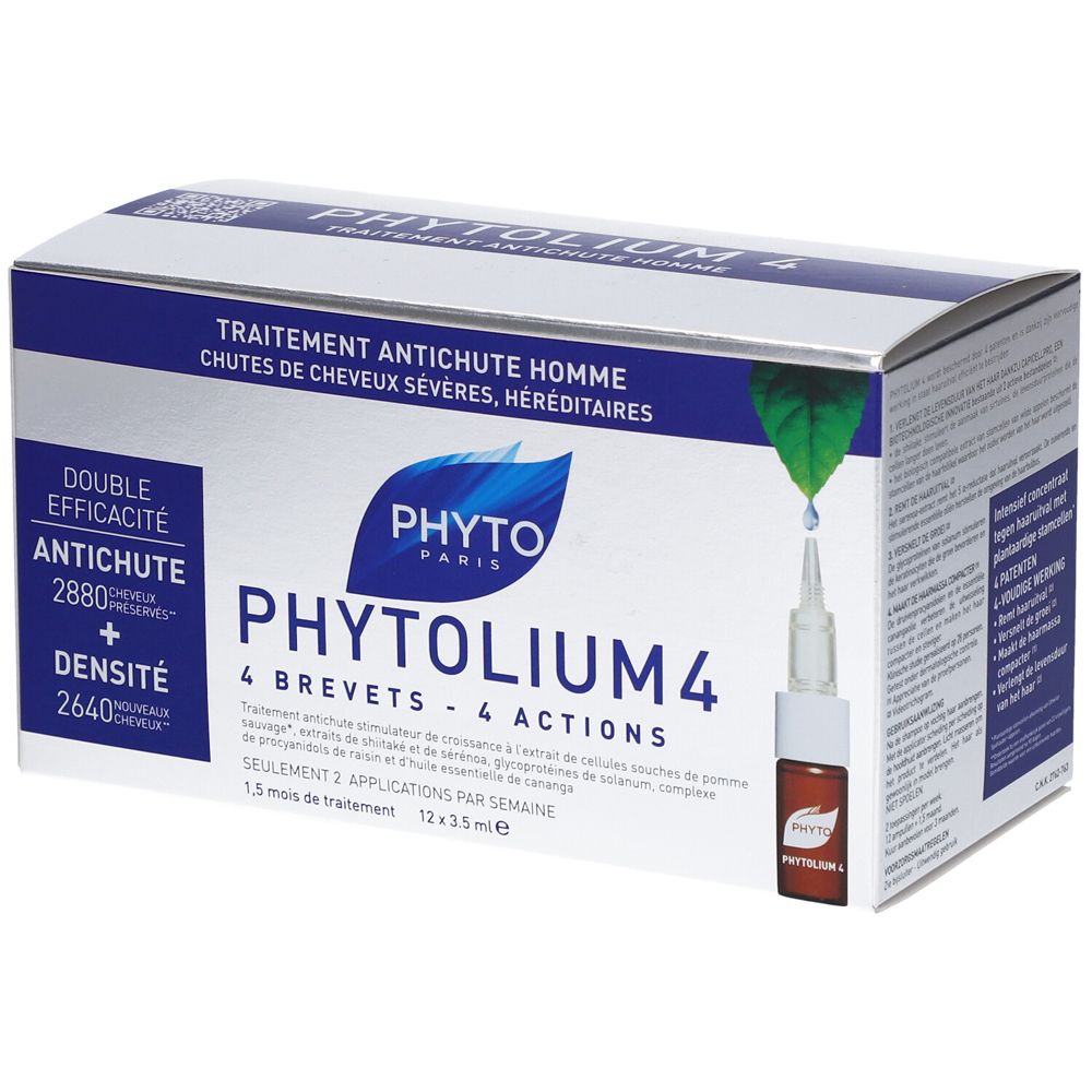 PHYTO Phytolium 4 Fiale Trattamento Anti-Caduta Uomo