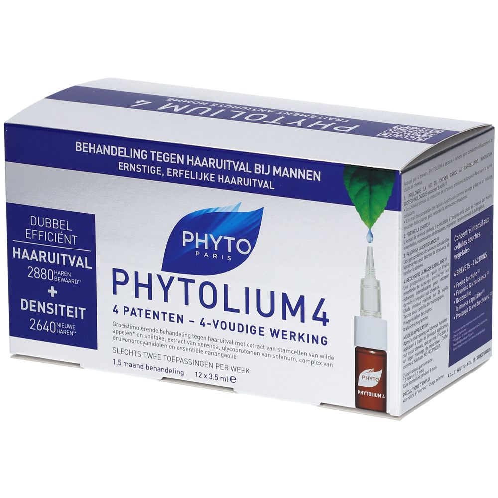 PHYTO Phytolium 4 Fiale Trattamento Anti-Caduta Uomo
